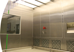 click to enlarge - ClearSphere Stainless Steel Modular Wall